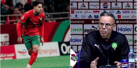 وهبي: "غياب أخوماش ليس مرتبطا بالإصابة بل هو قرار تقني ولا شيء نهائي"