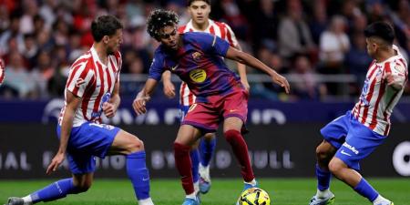 من بينها محاولة استفزازه.. أتلتيكو مدريد يضع خطة لإيقاف يامال عن الإياب بورقة صفراء في الذهاب