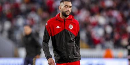 زياش يواصل الغياب عن الوداد.. الإصابة تُبعده للمباراة الثانية تواليًا