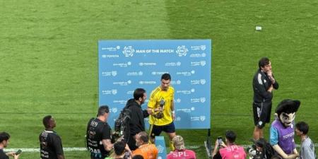 رونالدو رجل كلاسيكو النصر والأهلي 