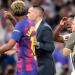 تصريحات يامال تتسبب في اشتباكات بين لاعبي برشلونة وريال مدريد بعد نهاية "الكلاسيكو"!