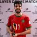 كأس العرب/ أزارو يتوج بجائزة "أفضل لاعب" في مباراة المغرب وسوريا