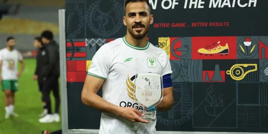 سادس لاعب من الفريق البورسعيدي.. عمرو موسى رجل مباراة المصري وبيراميدز