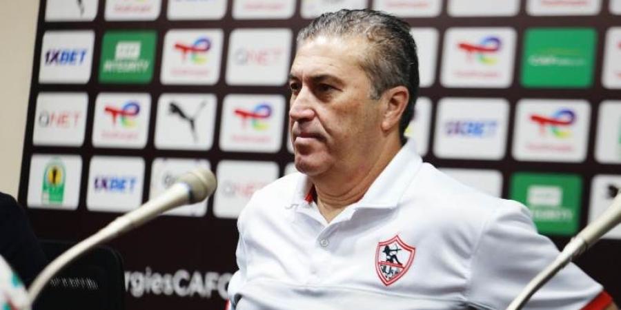 بيسيرو يطلب تقريراً عن حالة مصابي الزمالك قبل مواجهة المصري