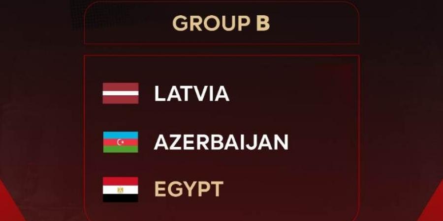 مصر في المجموعة الثانية بتصفيات كأس العالم لكرة السلة 3×3 للسيدات
