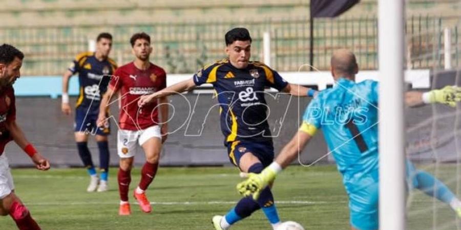الأهلي يتقدم على سيراميكا كليوباترا بهدف بن شرقي في الشوط الأول