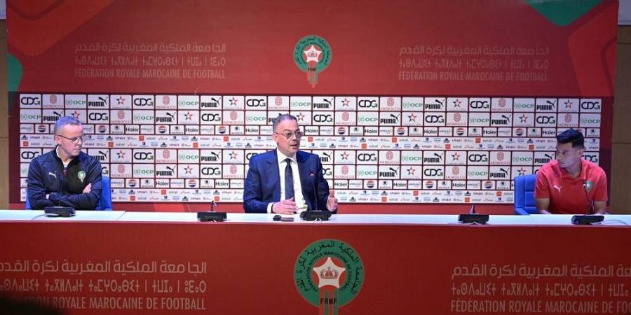 لقجع يستقبل المنتخب المغربي تحت 20 سنة بعد عودته من مصر
