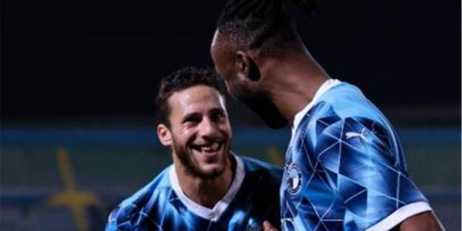 بيراميدز يؤكد على جاهزية فيستون مايلي ورمضان صبحي لمواجهة صن دوانز