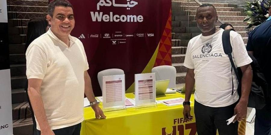 أحمد الكاس ومهدي في قطر لحضور قرعة كأس العالم تحت 17 عامًا