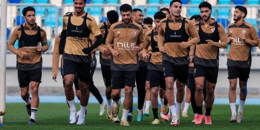 مران الزمالك| زيادة الحمل البدني ..ومحاضرة فنية من الرمادي للاعبين استعداداً لبيراميدز