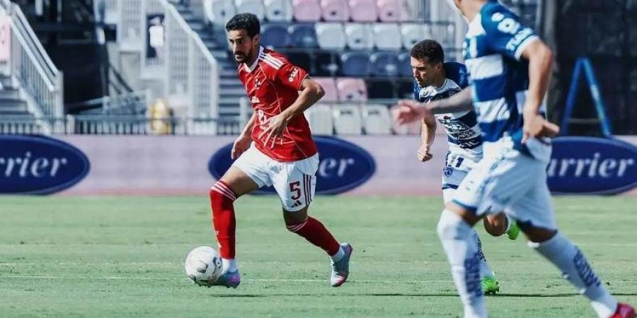 ملخص لمسات محمد علي بن رمضان في أول ظهور مع الأهلي ضد باتشوكا "فيديو"