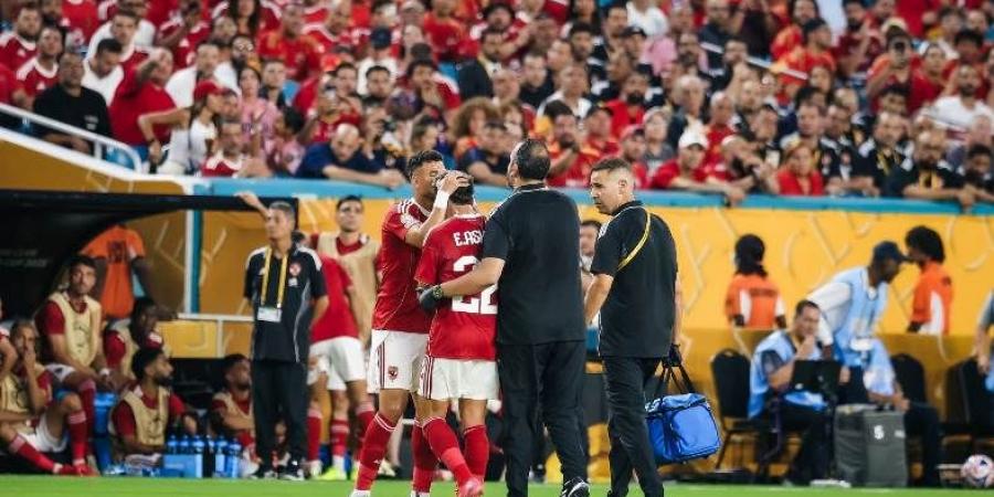 أول رسالة من إمام عاشور بعد إصابته مع الأهلي في كأس العالم للأندية