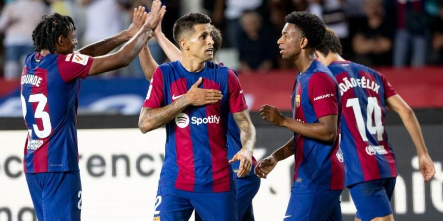 Barça's Joao Cancelo's surprising position for the clásico on Saturday