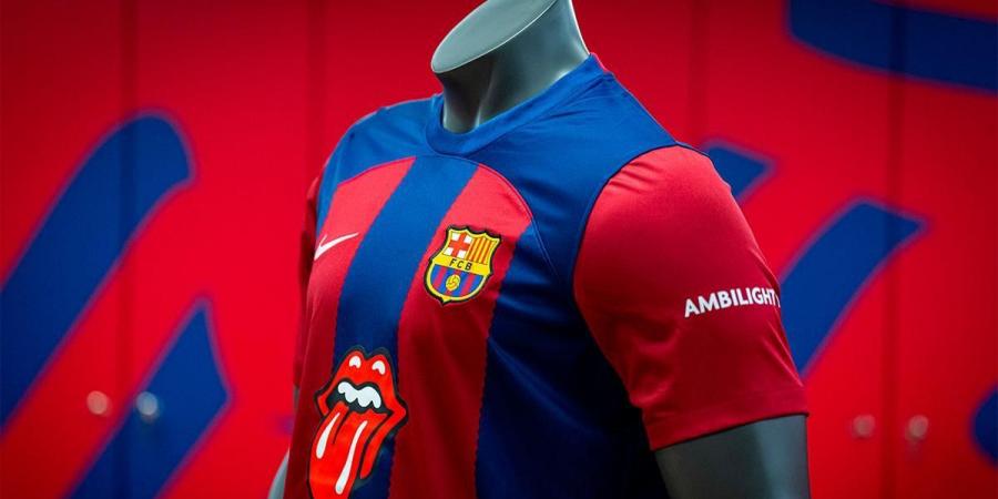 Barcelona shirts to feature Rolling Stones branding in Clásicos vs. Madrid