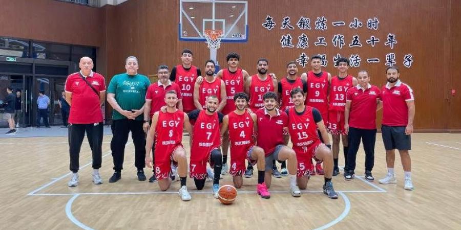 منتخب مصر الأولمبي يفوز على كولومبيا في البطولة الدولية للسلة بالصين