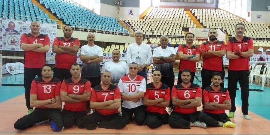 منتخب الطائرة البارالمبي يفتتح مشواره بالبطولة الإفريقية بالفوز على جنوب أفريقيا 3-0