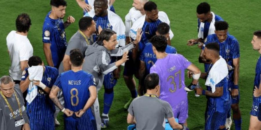 إنزاجي عن وفاة جوتا: يوم مؤلم.. والحزن خيم على معسكر الهلال قبل مواجهة فلومينينسي