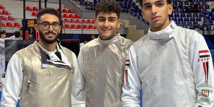 منتخب مصر لسلاح الشيش يهزم إسرائيل ويتأهل لثمن نهائي بطولة العالم بجورجيا