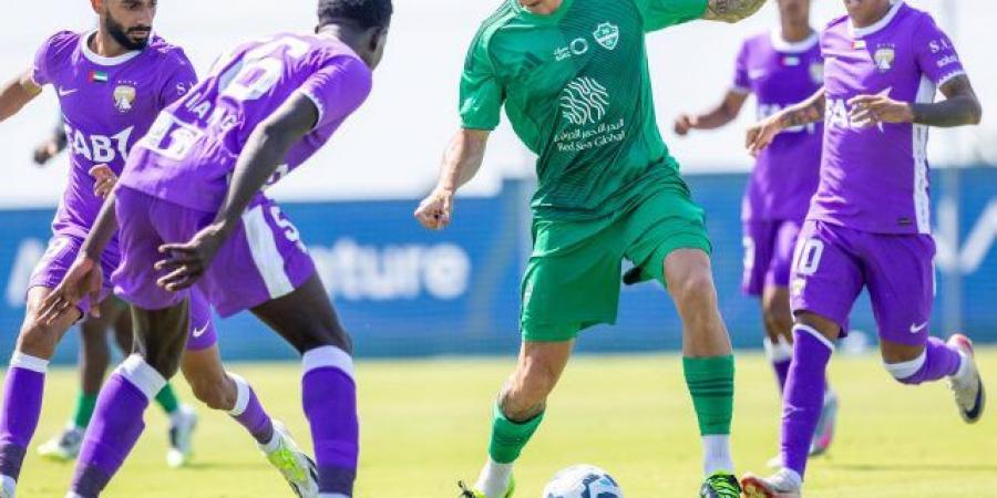 الأهلي يتعادل أمام العين الإماراتي وديًا