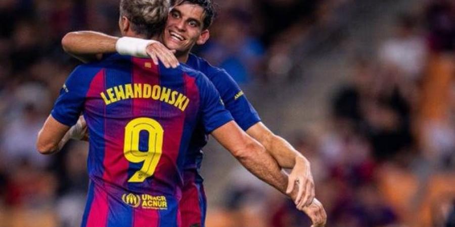 أهداف مباراة برشلونة ضد كومو في كأس خوان جامبر "فيديو"