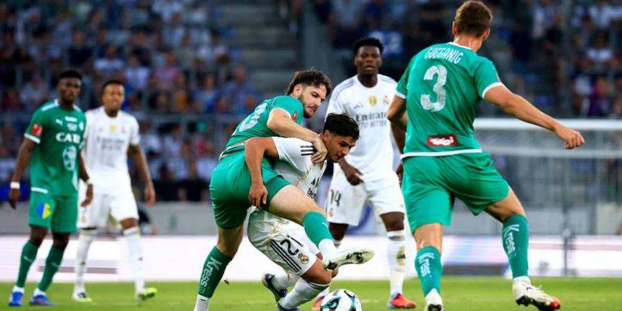 براهيم دياز شارك أساسيا وقدم "أسيست" في فوز ريال مدريد على تيرول النمساوي (4-0)
