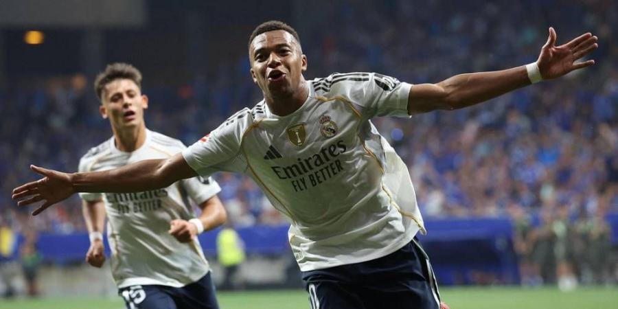 مبابي يقود ريال مدريد لتحقيق الفوز الثاني تواليا في "الليغا"