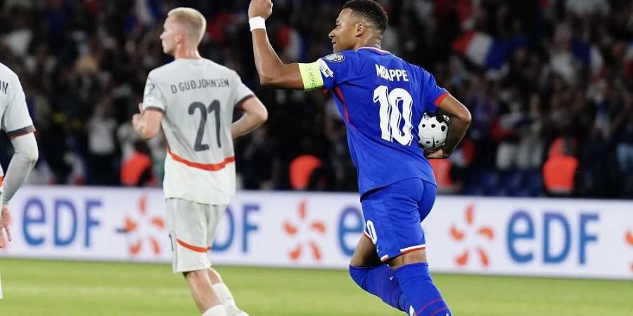 مبابي يتجاوز هنري ويصبح ثاني هدّاف في تاريخ المنتخب الفرنسي بـ52 هدفا
