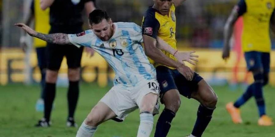 الإكوادور تصعق الأرجنتين بهدف مباغت في تصفيات كأس العالم 2026