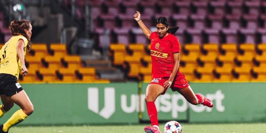 ليلى شريف أول لاعبة مصرية تهز شباك كأس أوروبا للكرة النسائية