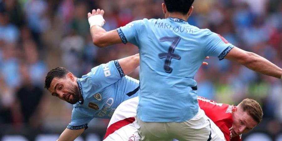 مانشستر سيتي في صدام قوي ضد مانشستر يونايتد بالدوري الإنجليزي