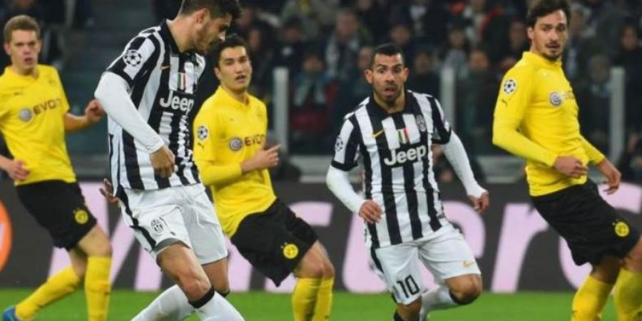 موعد مباراة يوفنتوس ودورتموند في دوري أبطال أوروبا
