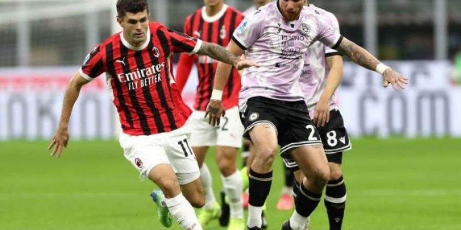 موعد مباراة ميلان ضد أودينيزي في الدوري الإيطالي