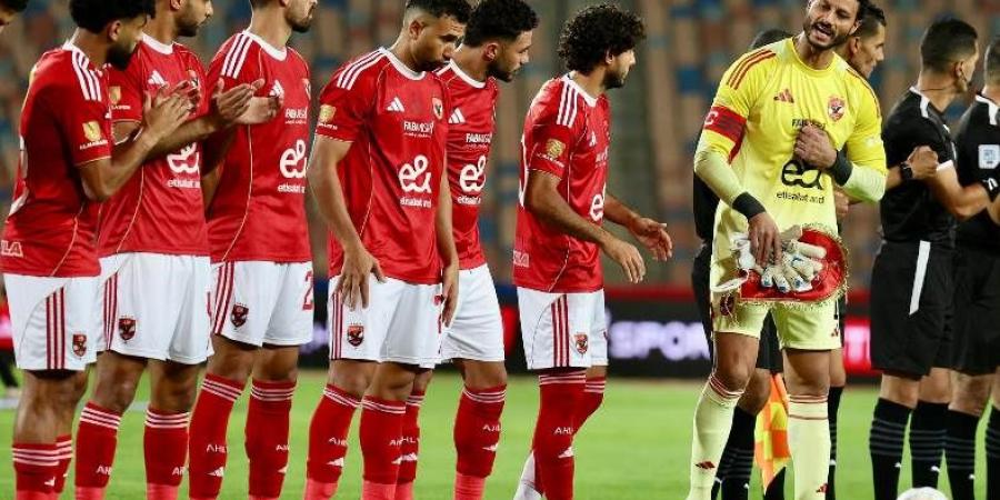 5 لاعبين خارج الأهلي أمام حرس الحدود في دوري نايل