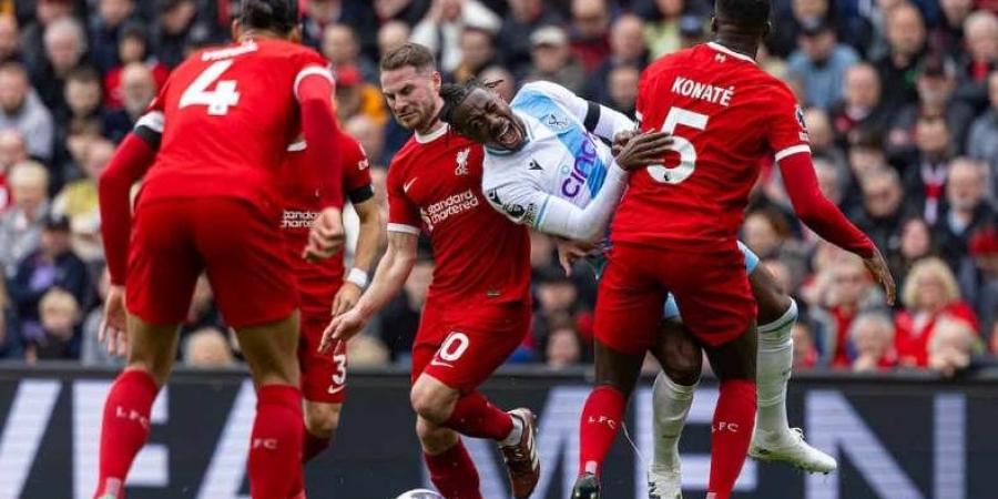 موعد مباراة كريستال بالاس ضد ليفربول في الدوري الإنجليزي