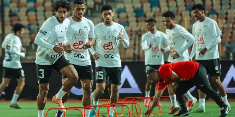 منتخب مصر يخوض تدريبه باستاد القاهرة استعدادًا لمواجهة غينيا بيساو