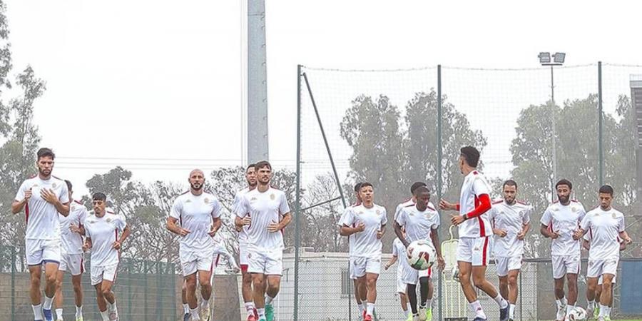الوداد يخوض آخر حصة تدريبية قبل السفر إلى غانا تأهبا لمواجهة أشانتي كوتوكو
