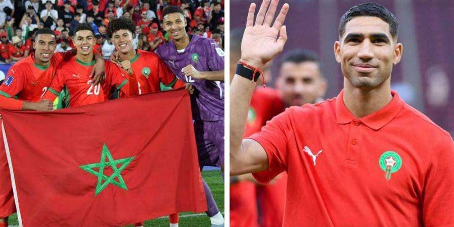 حكيمي لـ"أشبال الأطلس": "الآن تبقّى الجهد الأخير.. كلنا وراءكم ونحن فخورون بكم"