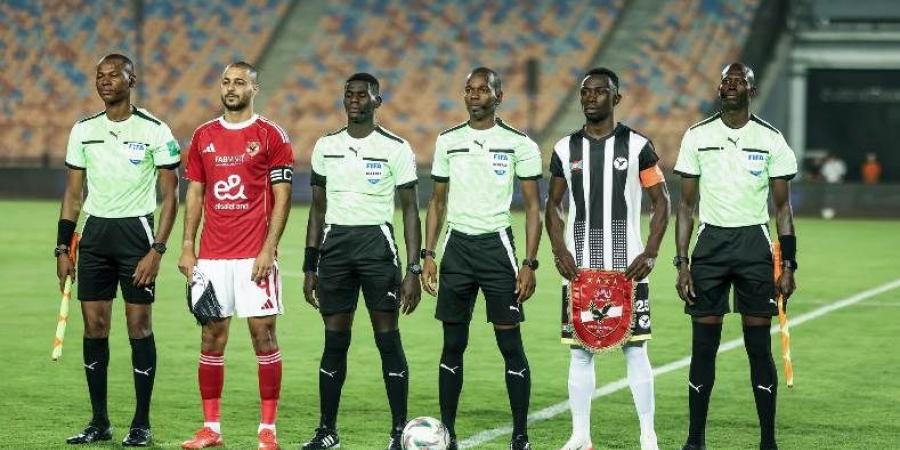 الأهلي يتظلم على قرارات حكم مباراته أمام إيجل نوار بدوري الأبطال