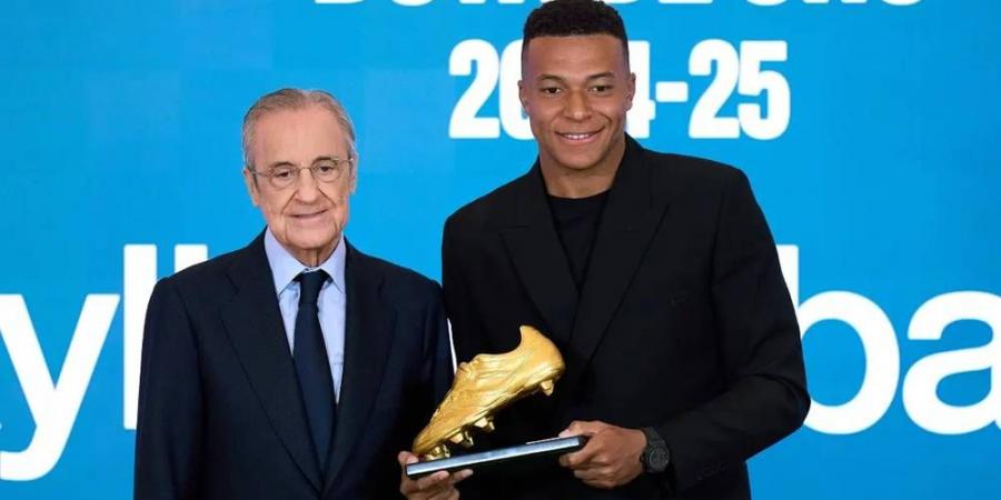 مبابي ينال جائزة "الحذاء الذهبي" لأفضل هداف في أوروبا (2024-2025)