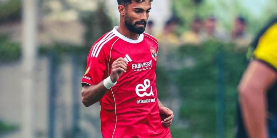 محمد شريف وأحمد رضا يشاركان في تدريبات الأهلي