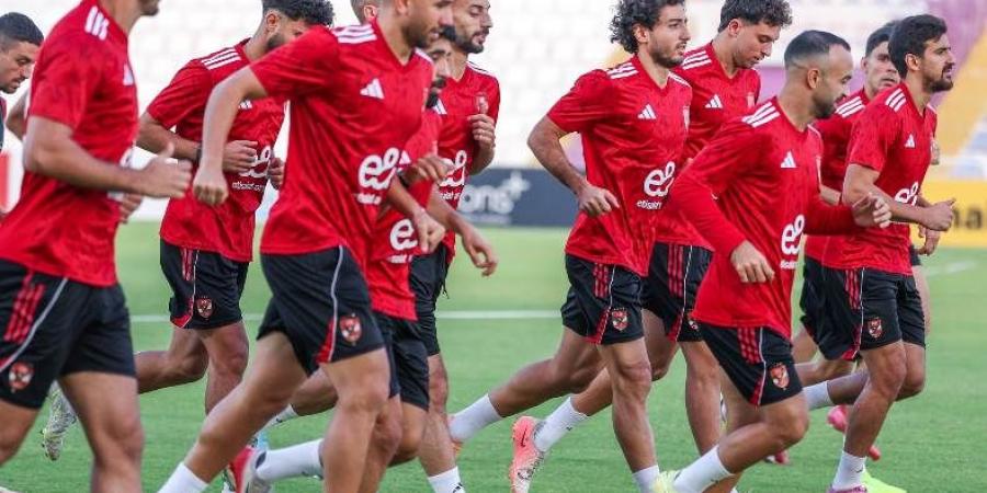 "كورة بلس" يرصد مران الأهلي بملعب طحنون بن محمد استعدادًا للسوبر