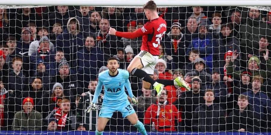  تشكيل مباراة مانشستر يونايتد وتوتنهام في الدوري الإنجليزي