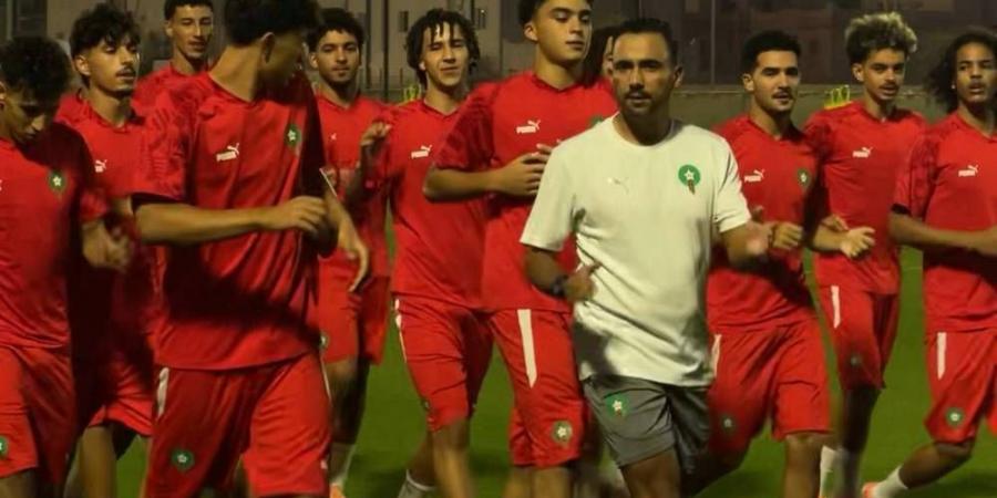 أشبال الأطلس يستعدون بثقة عالية لموقعة كاليدونيا الجديدة الحاسمة