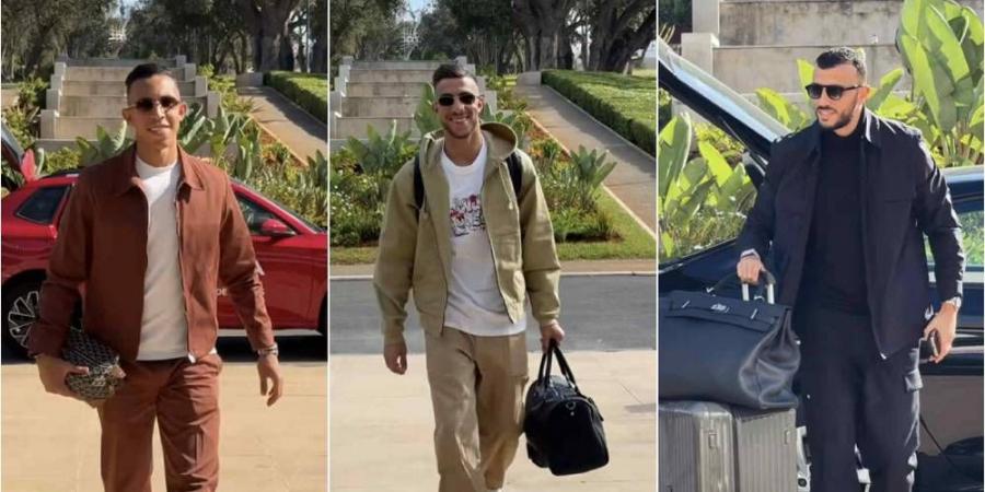 لاعبو المنتخب المغربي يتوافدون على مركب محمد السادس استعدادًا لمباراتي الموزمبيق وأوغندا