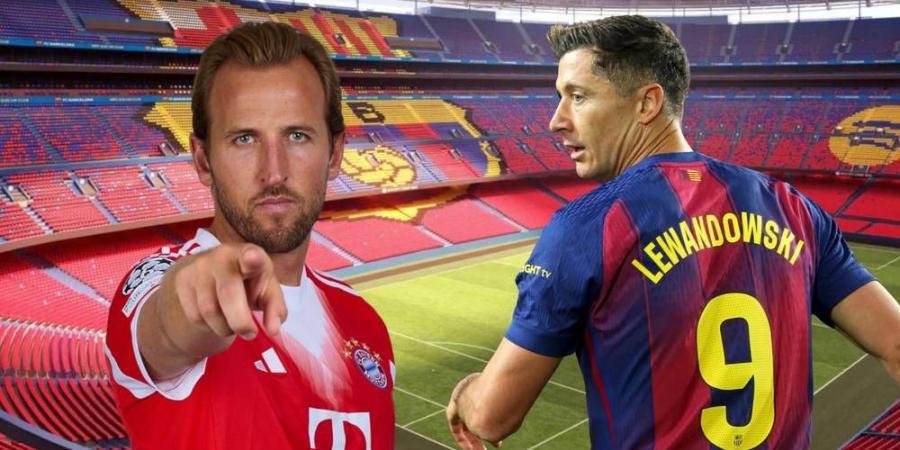 برشلونة يُجهّز لمرحلة ما بعد ليفاندوفسكي.. هاري كين الخيار الأول