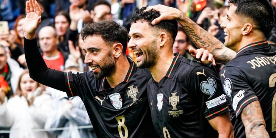 البرتغال "تمطر" شباك أرمينيا (9-1) من دون رونالدو وتتأهل إلى كأس العالم