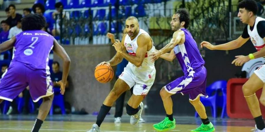 كرة سلة| المصرية للاتصالات يفوز على الزمالك في دوري المرتبط