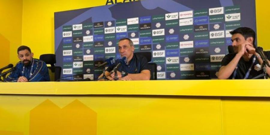 دونيس: راضٍ عن أداء اللاعبين أمام النصر