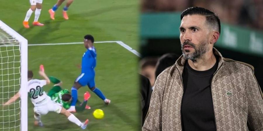 مدرب إلتشي ينفجر في وجه التحكيم: "فينيسيوس ارتكب خطأ واضحا في الهدف الثاني لريال مدريد!"