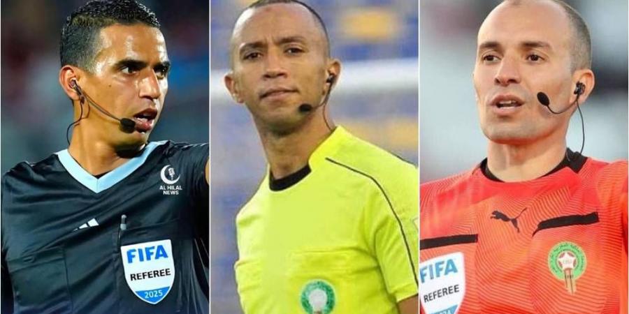 من بينهم جلال جيد والكشاف والفارق.. 5 حكام يمثلون الصافرة المغربية في كأس أمم أفريقيا 2025